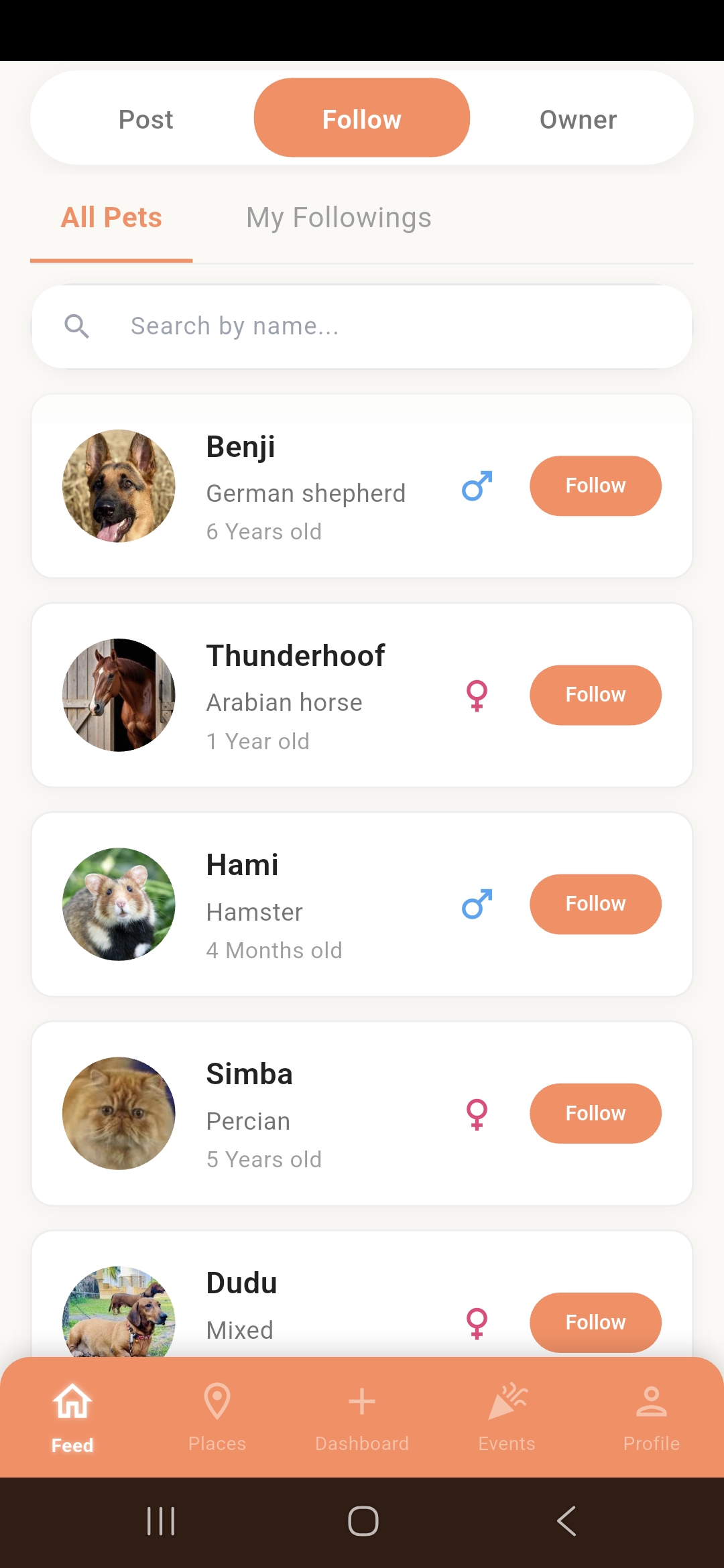 Chiplit — discover and follow pets